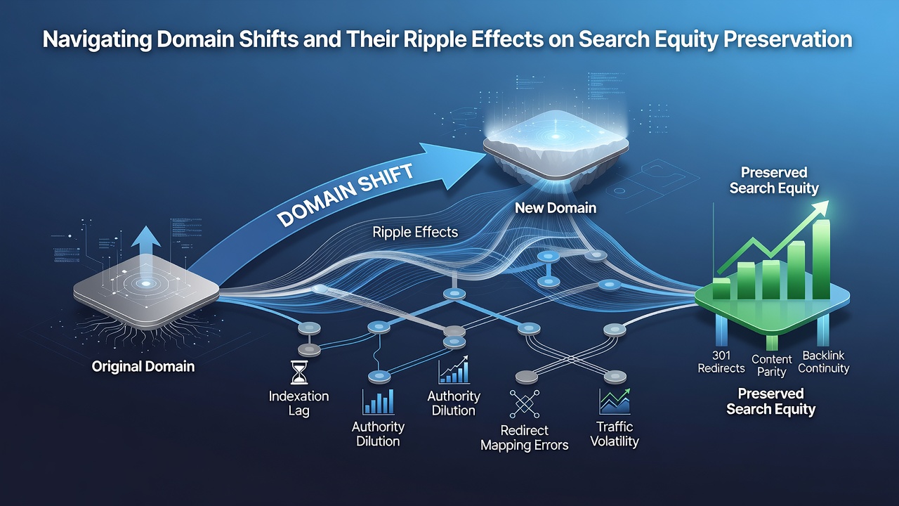 Navigating Domain Shifts and Their Ripple Effects on Search Equity Preservation